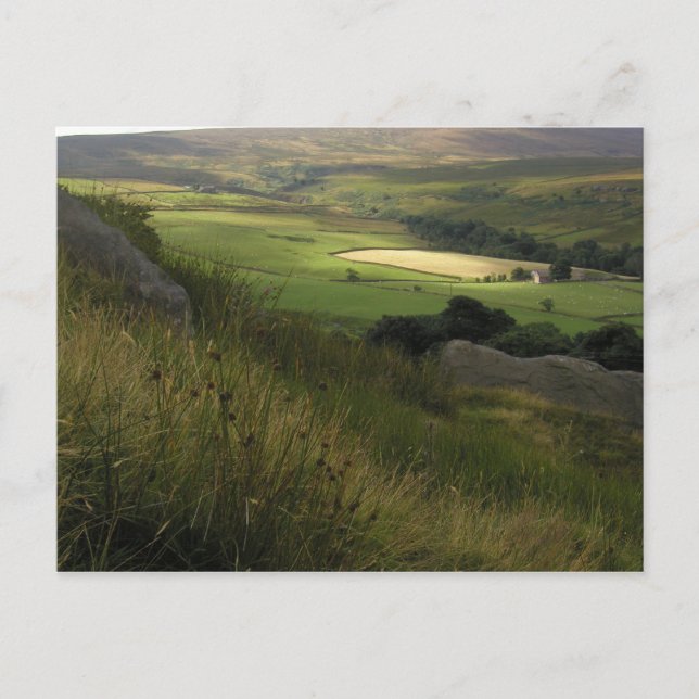 Lancashire Landscape 01 Postkarte (Vorderseite)
