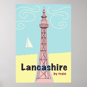 Lancashire per Zug Poster