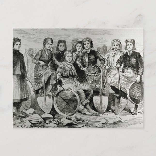 Lancashire Pit-Brow Women Postkarte (Vorderseite)