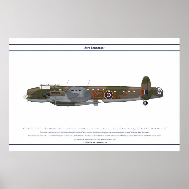 Lancaster BI Special 617 Squadron Poster (Vorne)