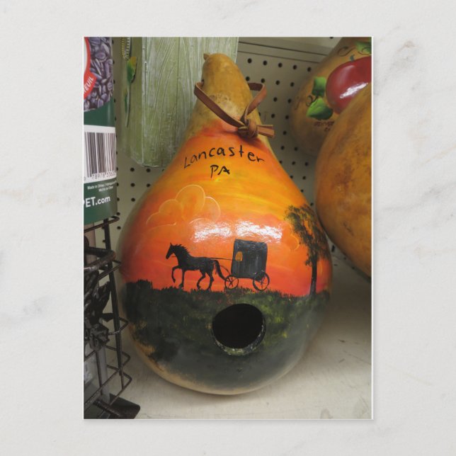 Lancaster Birdhouse Postkarte (Vorderseite)