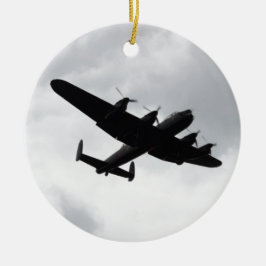 Lancaster Bomber Landing Keramikornament
