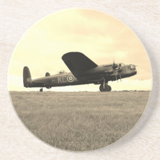 Lancaster-Bombersepia-Ton Getränkeuntersetzer