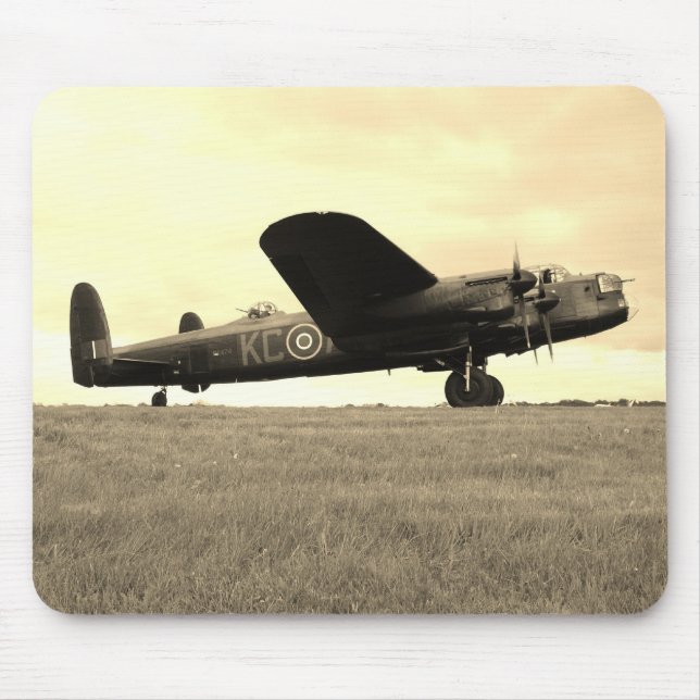Lancaster-Bombersepia-Ton Mousepad (Vorne)