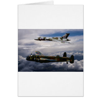 Lancaster et Vulcan XH558