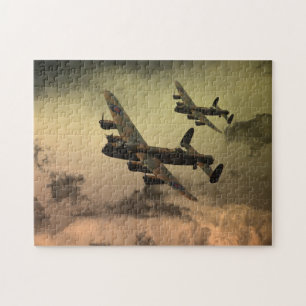 Lancaster Fire im Himmel
