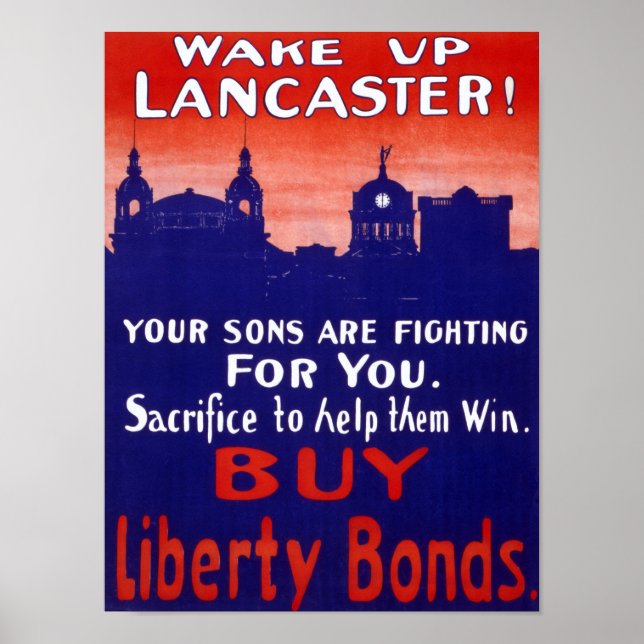 Lancaster geweckt poster (Vorne)