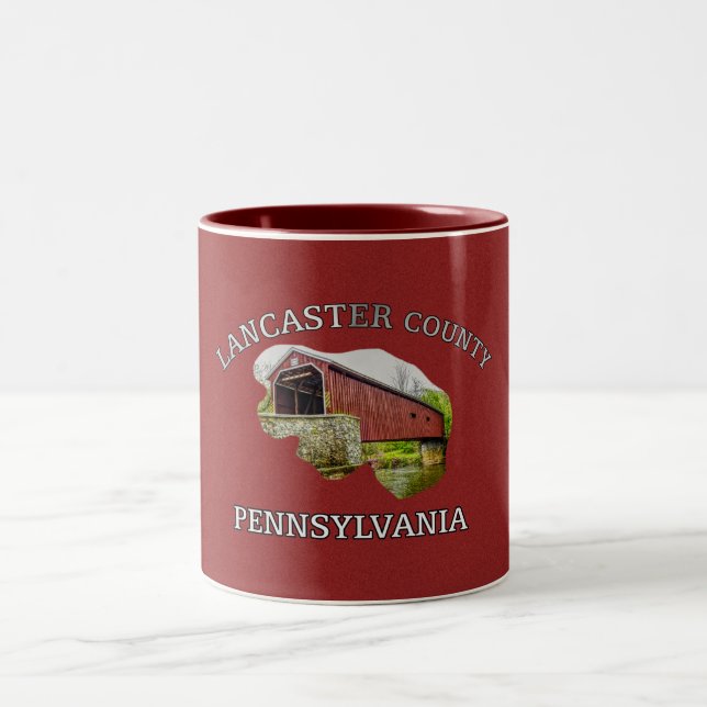 Lancaster Landkreis Pennsylvania - Souvenir Tasse (Mittel)