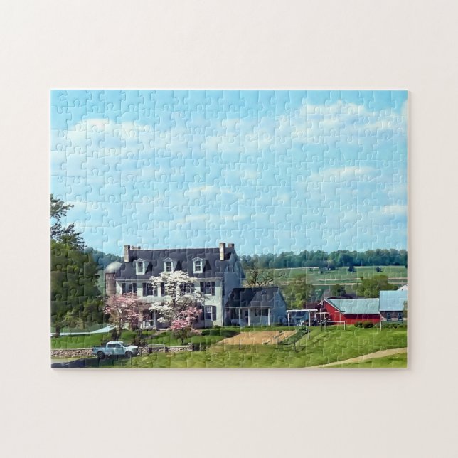 Lancaster PA - Familienbetrieb im Frühjahr (Horizontal)