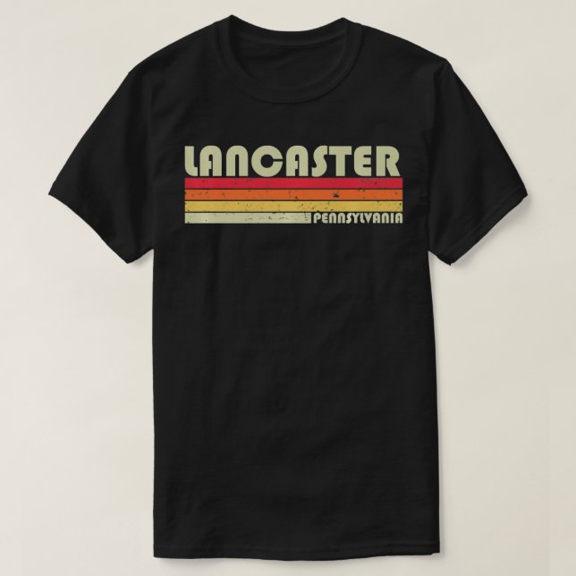 LANCASTER PA PENNSYLVANIA Funny City Zuhause Roots T-Shirt (Design vorne)