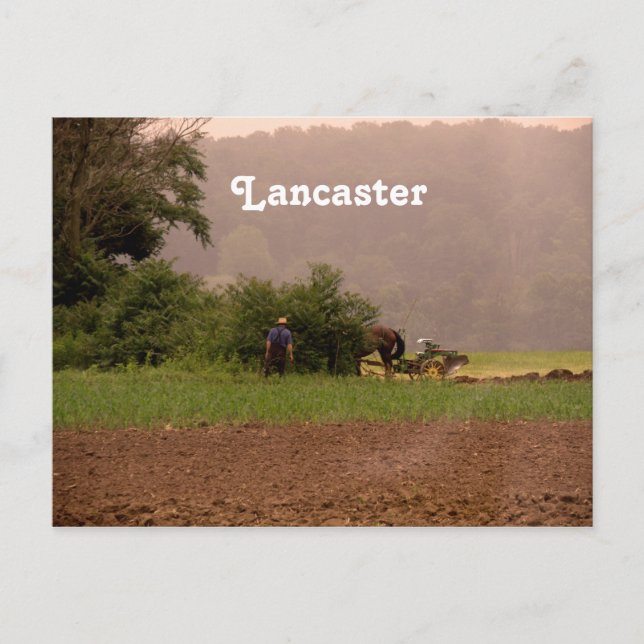 Lancaster Postkarte (Vorderseite)