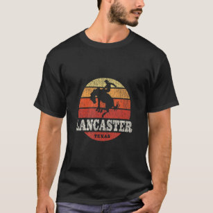 Lancaster TX Vintag Country Western Retro T-Shirt