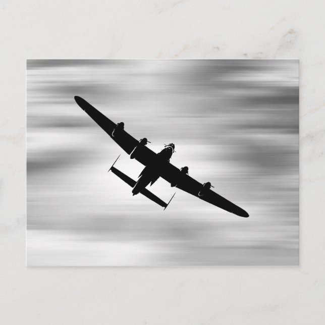 LancasterBomber. Postkarte (Vorderseite)