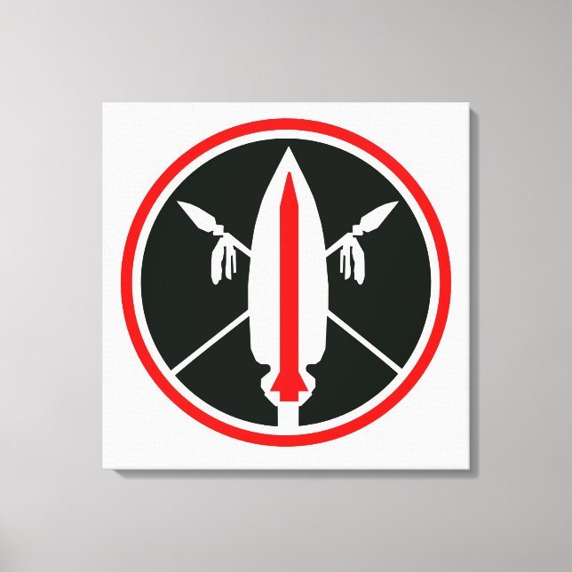 Lance Missile Leinwanddruck (Vorderseite)