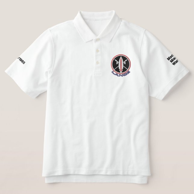 Lance Missile Polo (Design Vorderseite)