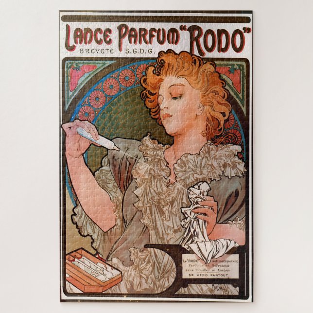 Lance parfum Rodo von Alphonse Mucha (Vertikal)