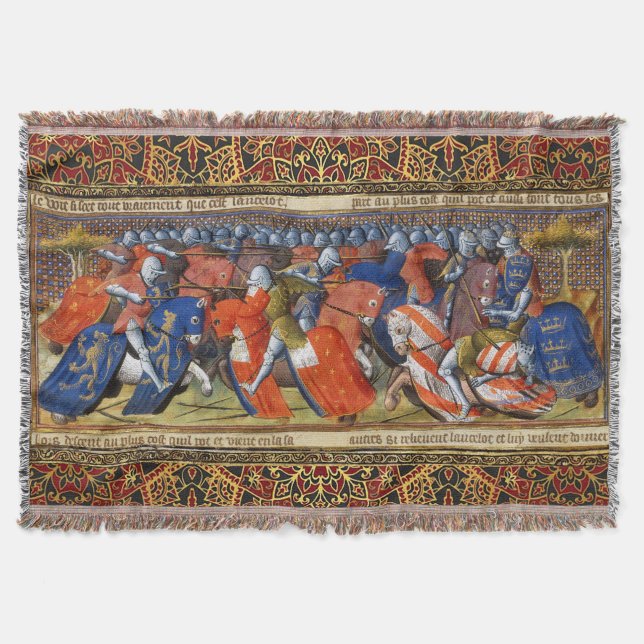 Lancelot of the Lake im Turnier von Camelot Decke (Vorderseite)