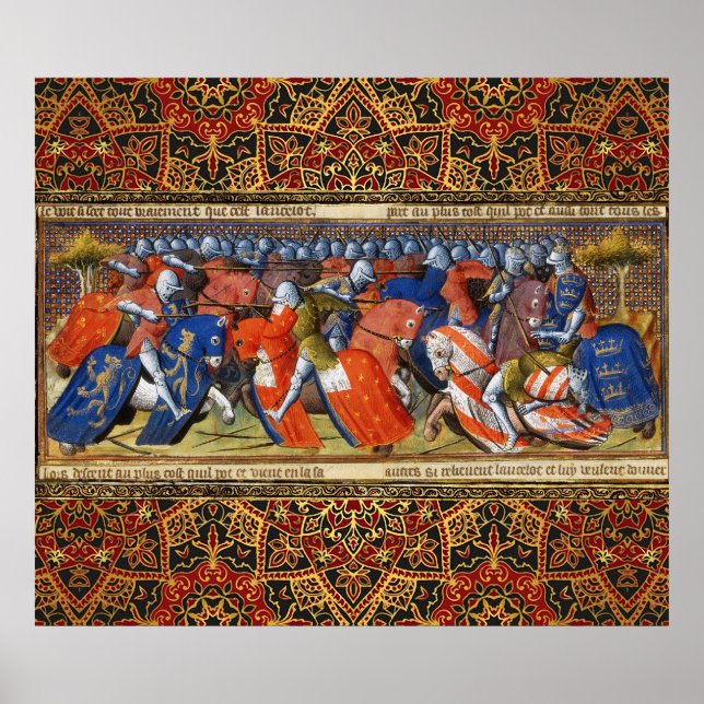 Lancelot of the Lake im Turnier von Camelot Poster (Vorne)