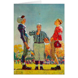 Lancer de pièce de monnaie par Norman Rockwell
