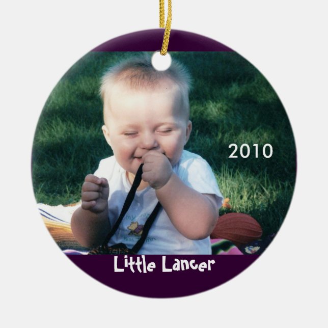 Lancer-Foto-Verzierung Keramikornament (Vorne)
