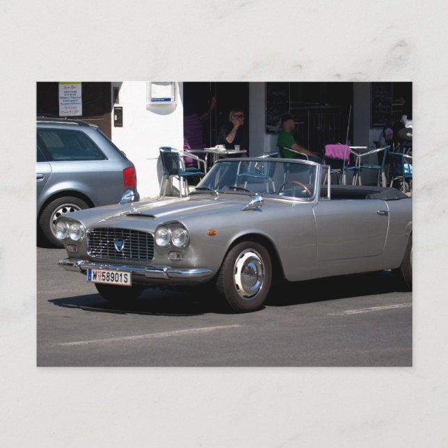 Lancia Flaminia Postkarte (Vorderseite)