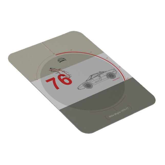 Lancia Stratos Magnet (Rechte Seite)