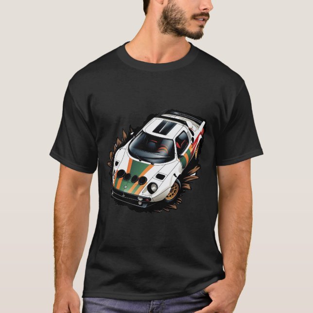 Lancia Stratos T-Shirt (Vorderseite)