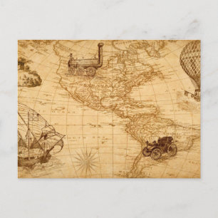 L'ancienne carte des Etats-Unis