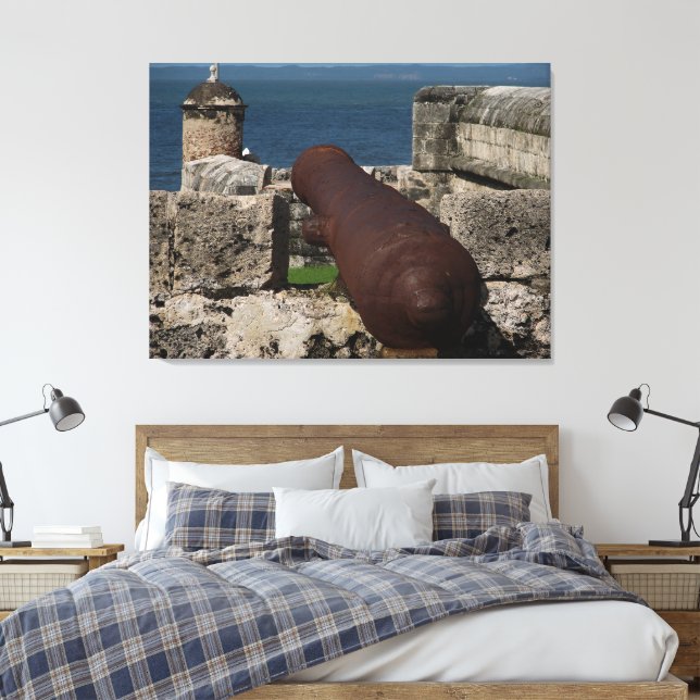 L'ancienne ville de Carthagène en toile (Insitu(Chambre))