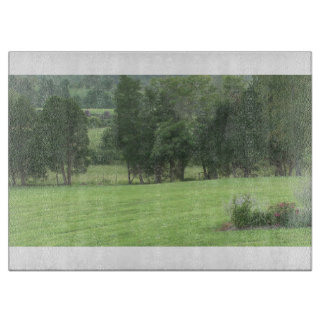 Land 1 Glasspanplatte Schneidebrett