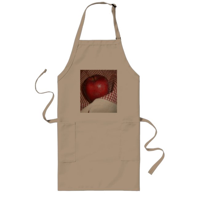 Land-Apple-Schürze Lange Schürze (Vorne)