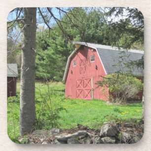 Land Barn Untersetzer