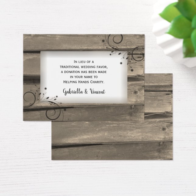 Land Barn Wood Blume Hochzeit Wohltätigkeit Gefall (Schreibtisch)