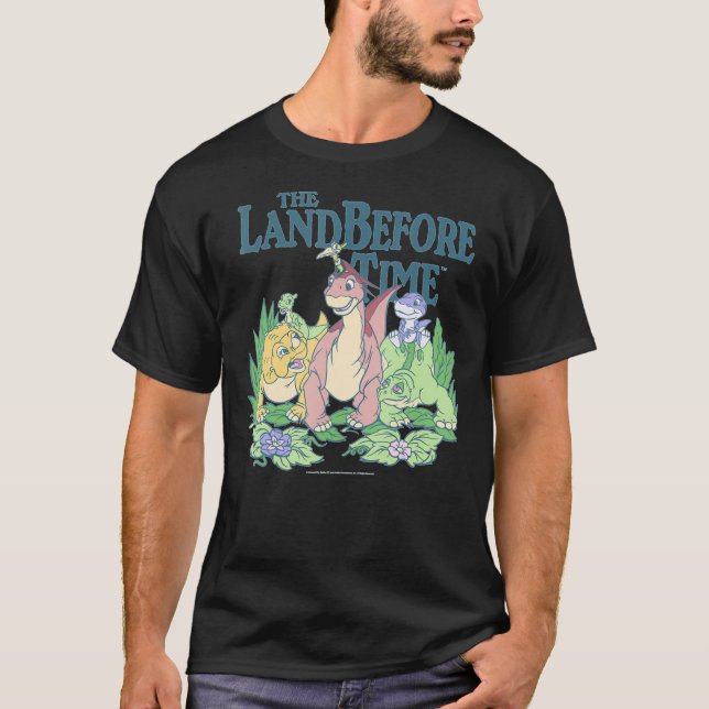 Land Before Time Pastel Dinosaur Friends  Classic  T-Shirt (Vorderseite)