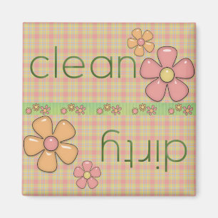 Land-Blumen-Spülmaschinen-Magnet Magnet