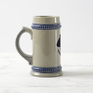 Land-Cowboy-Schädel-Bierstein-Tasse Bierglas