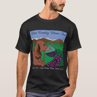 Land-Dackelfest-T - Shirt des Wein-2019 auf