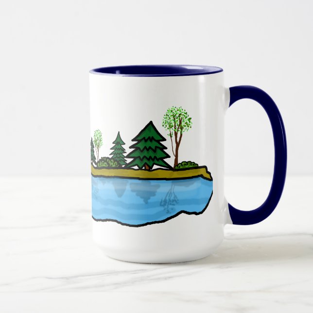 Land der 11.842 Seen Minnesota Tasse (Rechts)