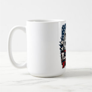 Land der Freien – Adler Patriotischer Becher Kaffeetasse