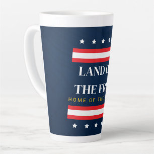 Land der Freien, Heimat der Tapferen 4. Juli Milchtasse