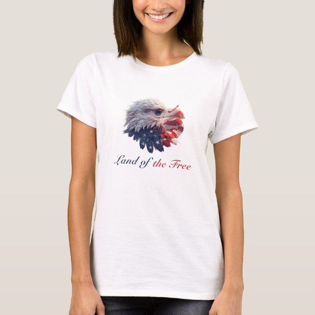 Land der Freien T-Shirt (Vorderseite)