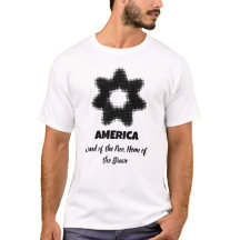 Land der Freien T-Shirt Heimat der Tapferen