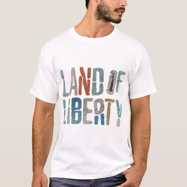Land der Freiheit T-Shirt (Vorderseite)