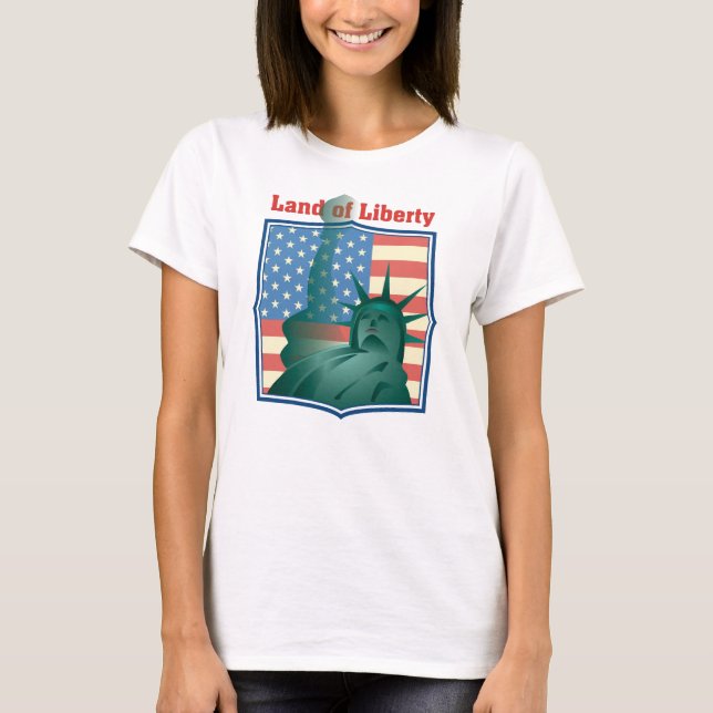 Land der Freiheit T-Shirt (Vorderseite)