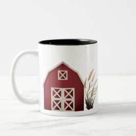 Land der roten Barbe Zweifarbige Tasse