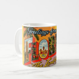 Land der Sonnenschein-Begrüßung Kaffeetasse