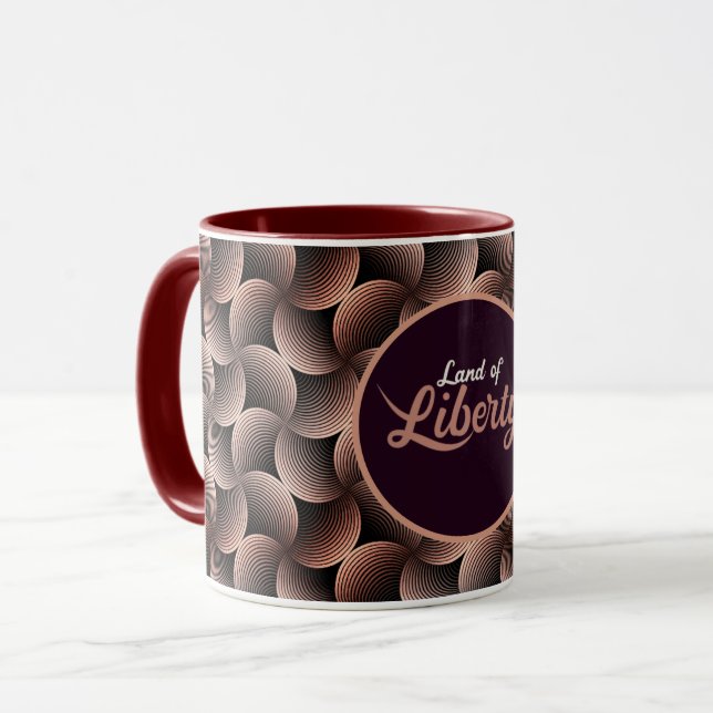 Land der Tasse der Freiheit (Vorderseite Links)