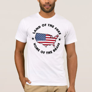 Land des freien T - Shirt