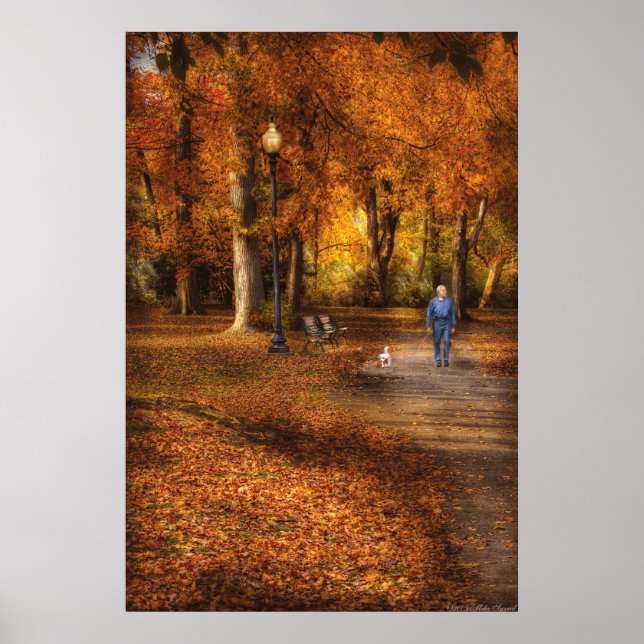 Land - Ein Spaziergang im Park Poster (Vorne)