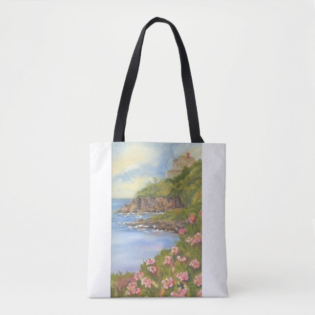 LAND-ENDE AUF BAILEY-INSEL-MAINE-TASCHEN-TASCHE TASCHE (Vorderseite)